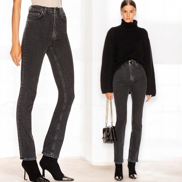 Toteme Denim - Toteme Black Jeans
